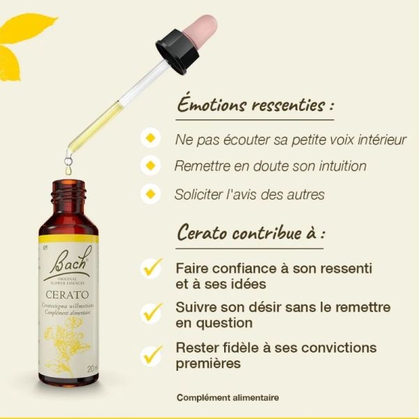 Fleurs de Bach Original Cerato 20ml