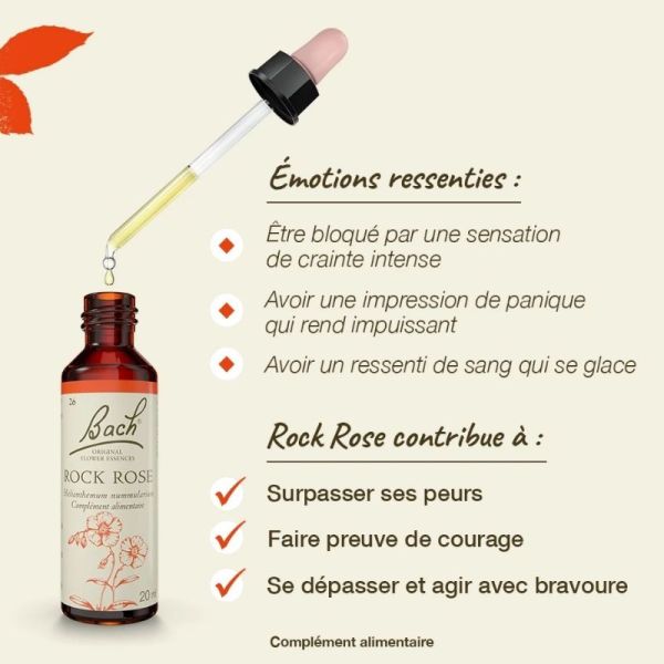 Fleurs de Bach Original Rock Rose 20ml