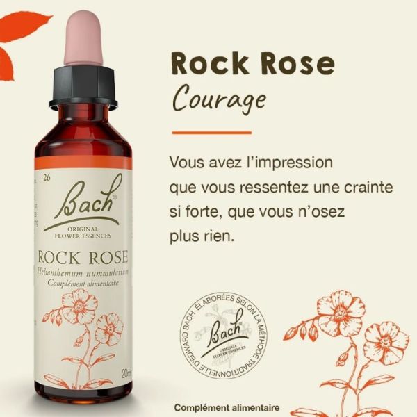 Fleurs de Bach Original Rock Rose 20ml