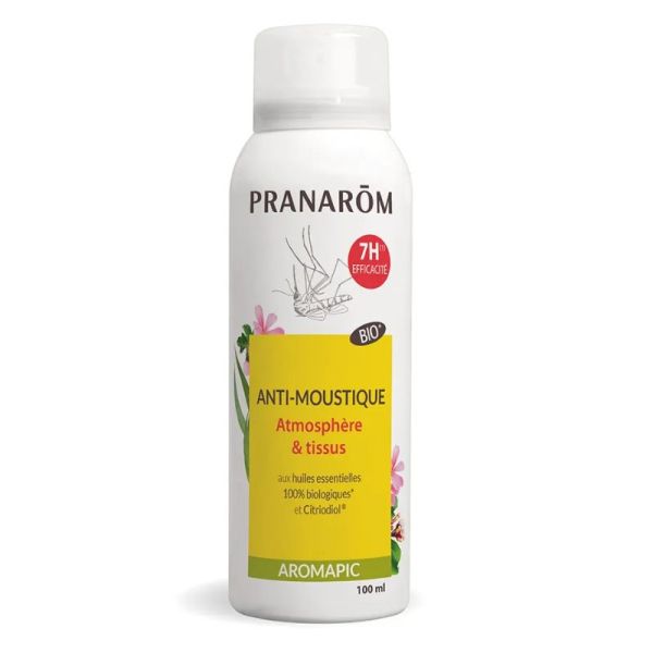 Pranarôm Aromapic spray anti-moustiques atmosphère et tissus 150ml