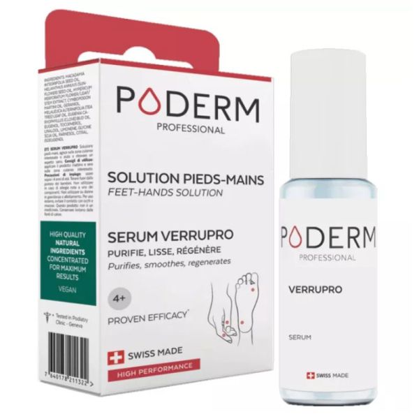 Poderm solution pieds mains sérum Verrupro 6ml