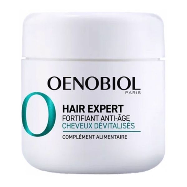 Oenobiol Hair Expert fortifiant anti-âge cheveux dévitalisés 2x30 capsules