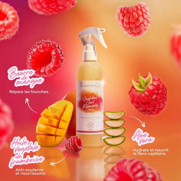 Les Secrets de Loly Cocktail Curl Remedy sérum hydratant et réparateur 310ml