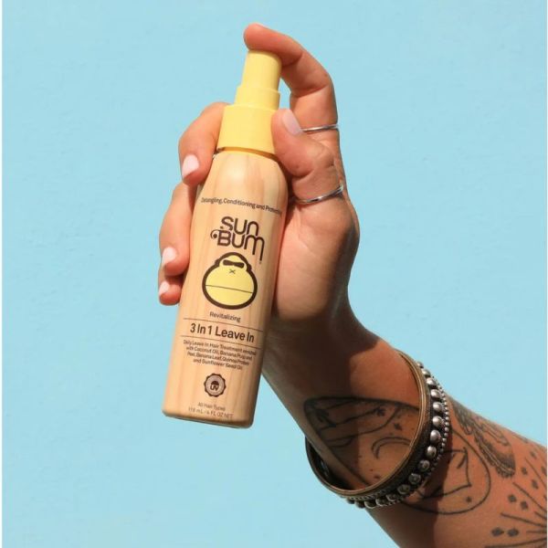 Hawai Surf Sun Bum Revitalizing 3In1 Leave In soin cheveux sans rinçage 118 ml