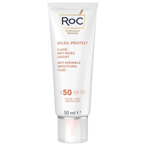 Roc Soleil Protect fluide anti rides SPF50+ visage 50 ml