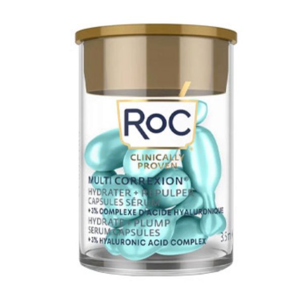 RoC Multi Correxion hydrater + repulper sérum 10 Capsules