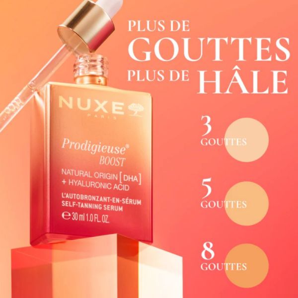 Nuxe Prodigieuse Boost sérum autobronzant 30 ml