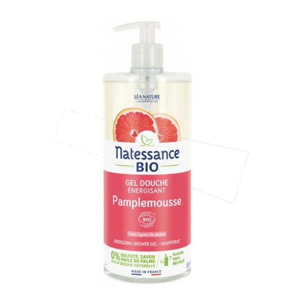 Natessance gel douche pamplemousse vivifiant 1 litre