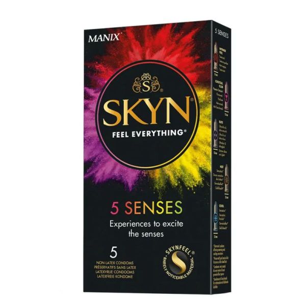 Manix Skyn Senses 5 Préservatifs sans latex