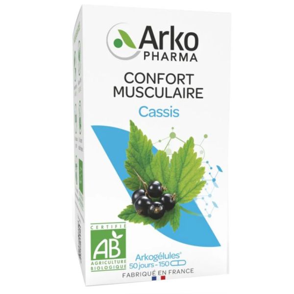 Arkogélules cassis bio 45 gélules