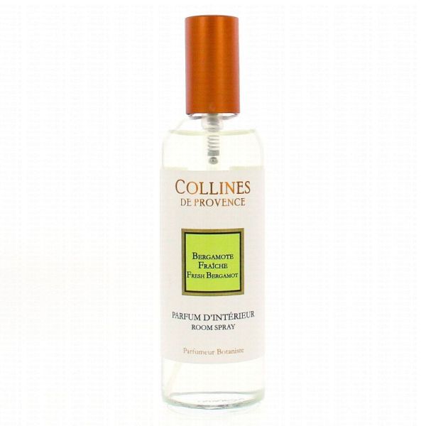 Collines de Provence parfum d'Intérieur Bergamote Fraîche100ml