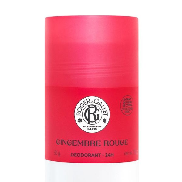 Roger & Gallet Gingembre Rouge Déodorant 24H 50 g