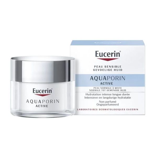 Eucerin Aquaporin Active crème hydratation intense longue durée 50ml