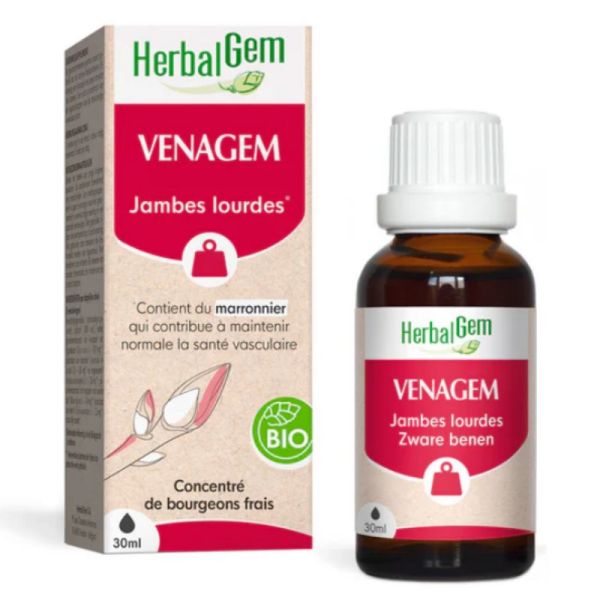 Herbalgem VenaGem jambes lourdes Bio 30 ml