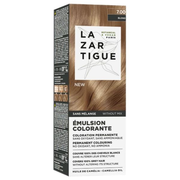 Lazartigue Émulsion Colorante 7.00 Blond 60 ml