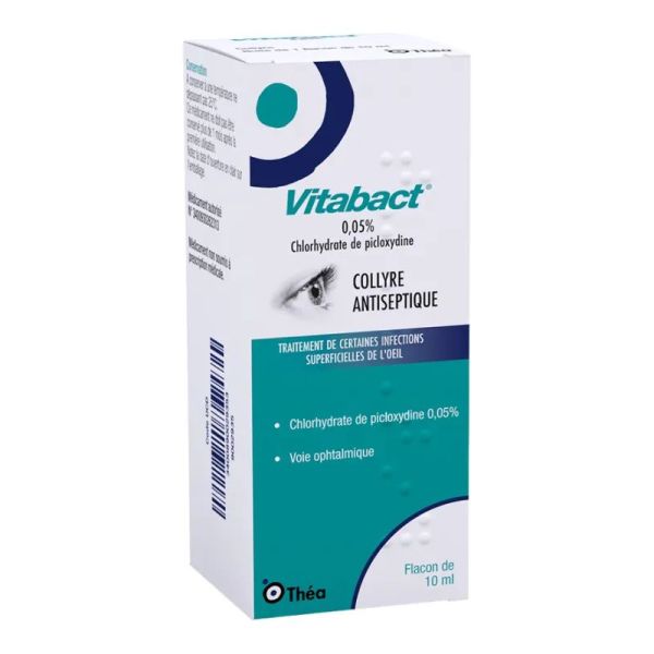 Vitabact 0.05%  collyre 10ml