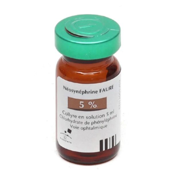 Néosynéphrine Faure 5 % collyre