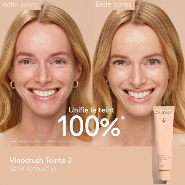 Caudalie Vinocrush Crème Teintée Teinte 2 30 ml