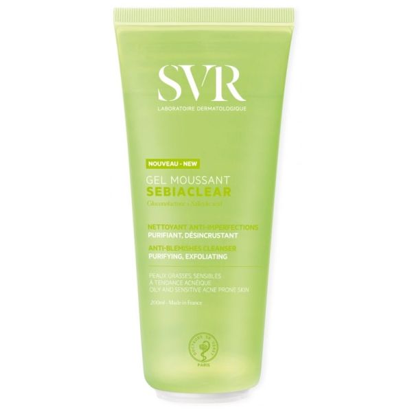 SVR Sebiaclear Gel Moussant Anti-Imperfections 200 ml