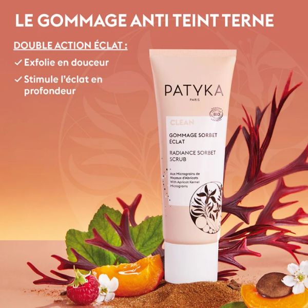 Patyka Clean gommage sorbet éclat Bio 50ml