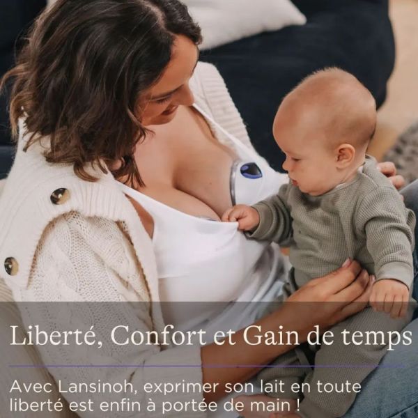 Lansinoh tire-lait mains libres double