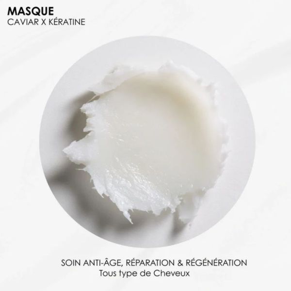 RoseBaie masque duo caviar & kératine anti-âge réparation intense 500ml