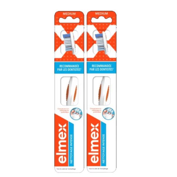 Elmex anti-caries brosse a dents medium inter x x2