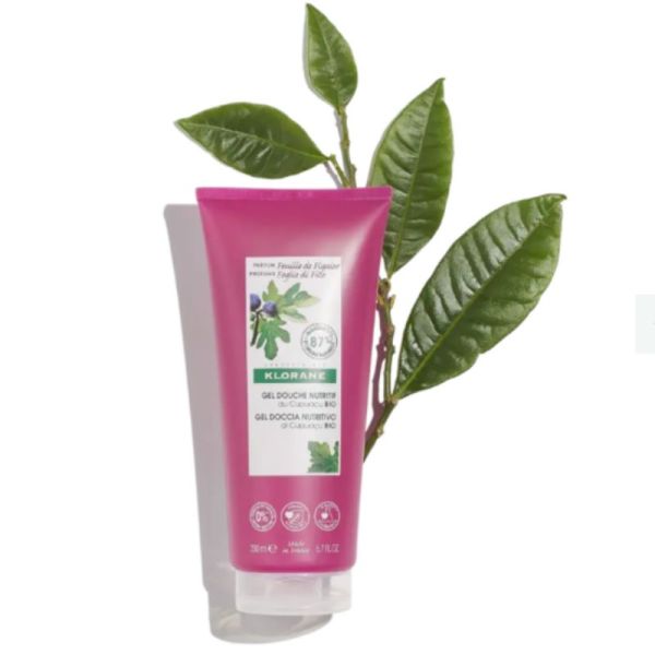 Klorane Feuille de Figuier Bio gel douche nutritive 200ml