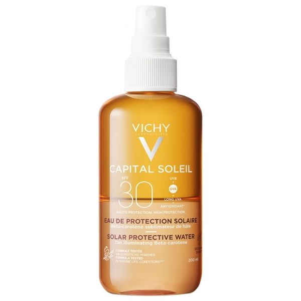 Vichy Idéal Soleil eau protection hâle sublime SPF30 200ml