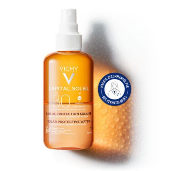 Vichy Idéal Soleil eau protection hâle sublime SPF30 200ml