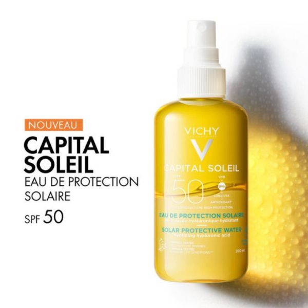 Vichy Capital Soleil eau de protection solaire hydratante SPF50 200ml