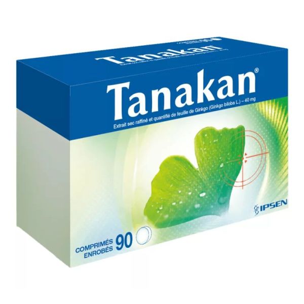 Tanakan 90 comprimés