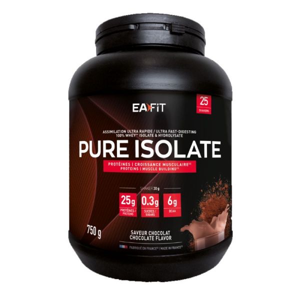Eafit Pure Isolate hyperprotidique chocolat 750g