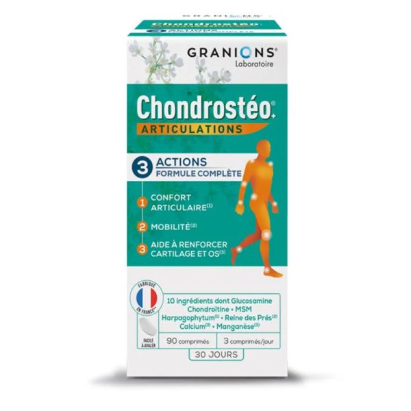 Granions Chondrosteo+ articulations 90 comprimes