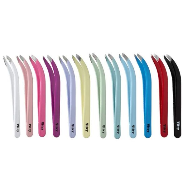 Vitry pince a epiler couleur mors crabe & biais couleur aléatoire