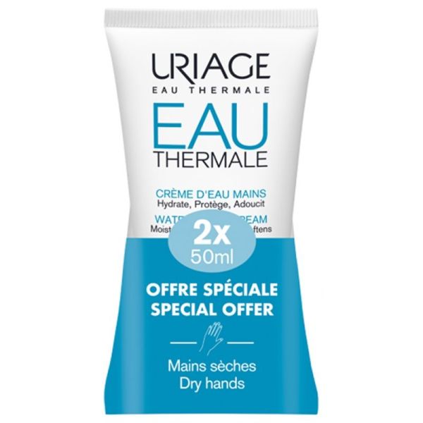 Crème d'Eau Mains Lot de 2 x 50 ml