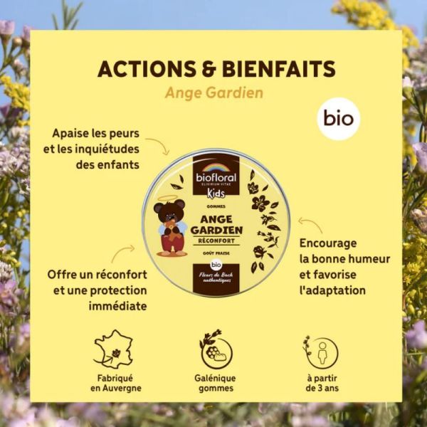 Biofloral gomme Ange Gardien Bio 45g