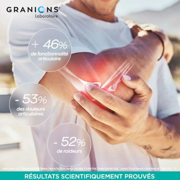 Granions Collagène + Multi Type I, II, III, V,  60 comprimés sécables
