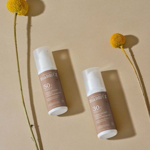Laboratoires de Biarritz Crème solaire SPF50 teintée beige 50ml