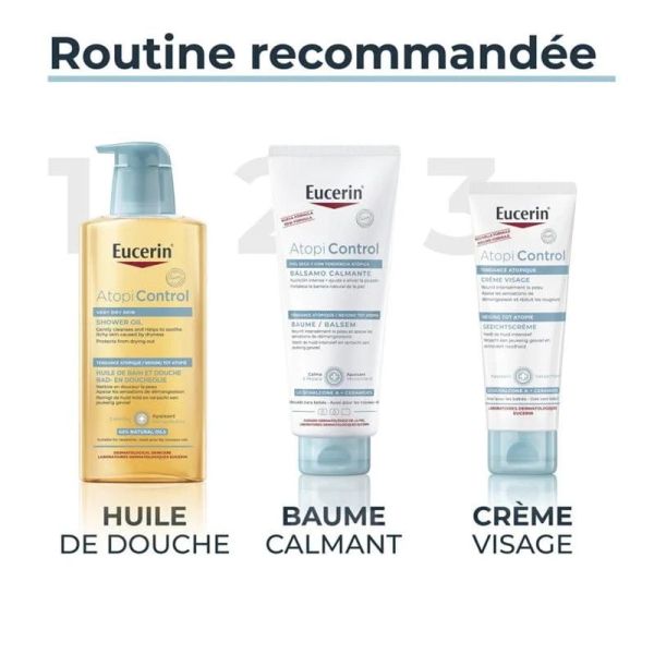 Eucerin AtopiControl crème visage 50ml