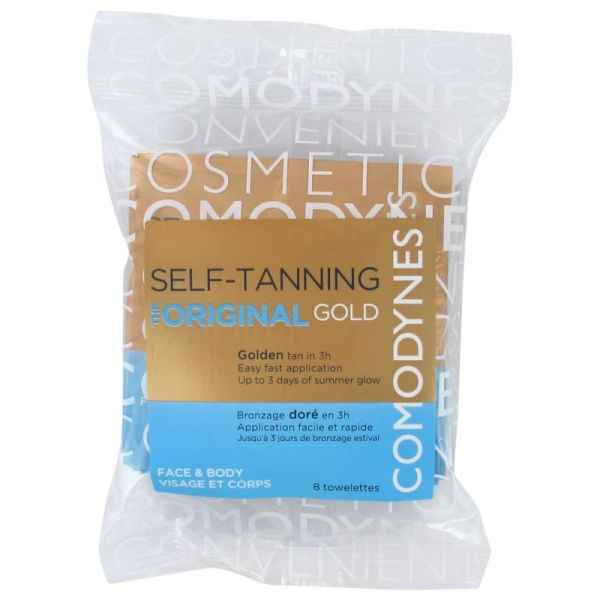 8 Lingettes Autobronzantes