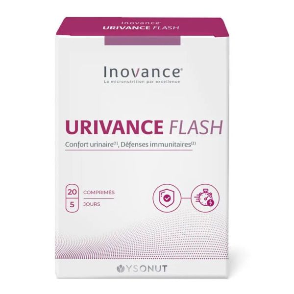 Inovance Urivance flash x20 comprimés