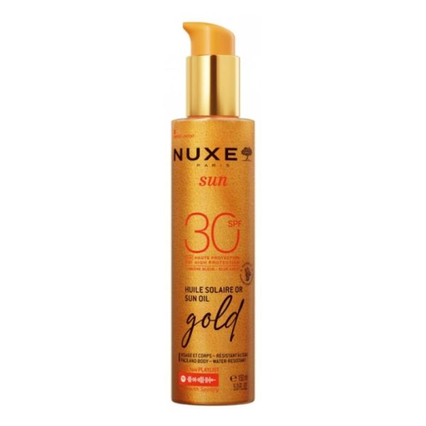 Sun Huile Solaire Or Visage et Corps Gold SPF30 150 ml