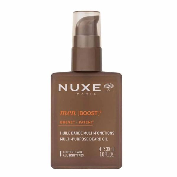 Nuxe Men [BOOST]³ Huile barbe multi-fonctions 30ml