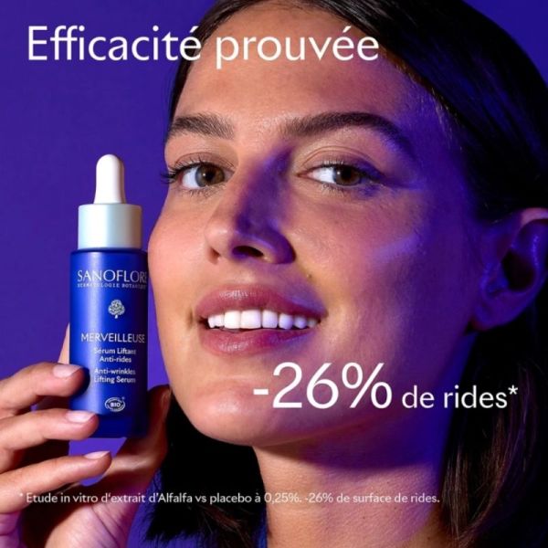 Sanoflore Merveilleuse sérum liftant anti-rides 30ml