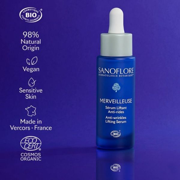 Sanoflore Merveilleuse sérum liftant anti-rides 30ml