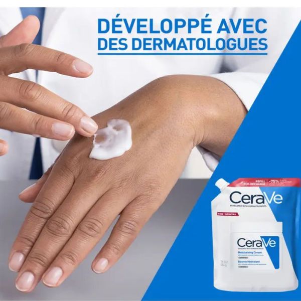 Cerave Body éco-recharge baume hydratant peaux sèches a très sèches 454g