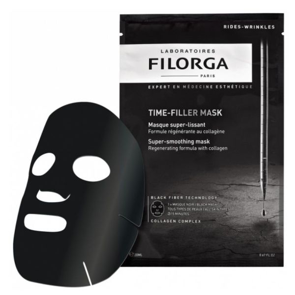 Filorga Time-Filler Masque visage tissu au collagène anti rides 23g