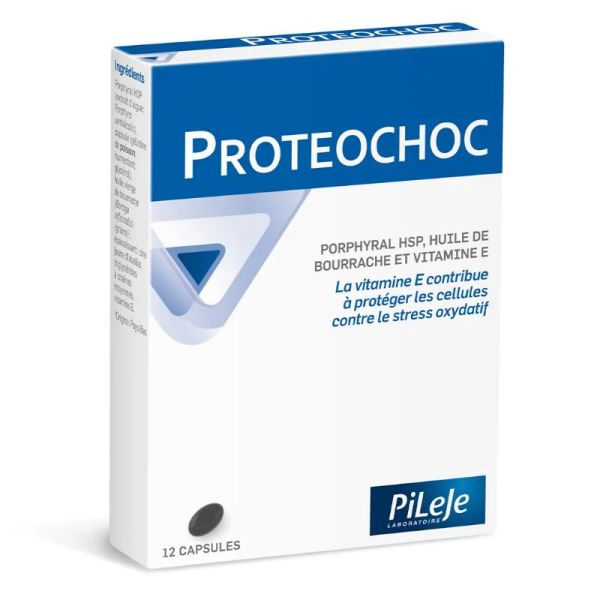 Pileje Proteochoc Porphyral HSP et huile de bourrache 12 capsules