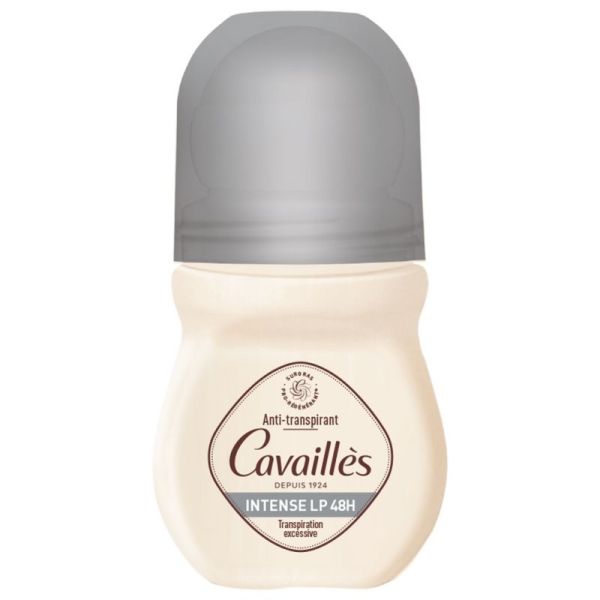 Cavaillès Intense LP 48h déodorant roll-on transpiration excessive 40ml
